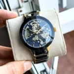 RADO CENTRIX AUTOMATIC OPEN HEART SKELETON BLUE DIAL - Image 3