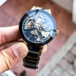 RADO CENTRIX AUTOMATIC OPEN HEART SKELETON BLUE DIAL - Image 2