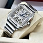 CARTIER SANTOS SKELETON 7AA ULTRA PREMIUM STAINLESS STEEL