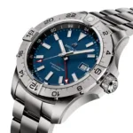 BREITLING AVENGER GMT 7AAA PREMIUM AUTOMATIC BLUE DIAL - Image 4