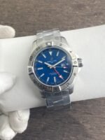 BREITLING AVENGER GMT 7AAA PREMIUM AUTOMATIC BLUE DIAL - Image 5