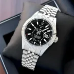 ROLEX SKY-DWELLER 336934 STAINLESS STEEL BLACK DIAL