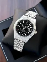 ROLEX SKY-DWELLER 336934 STAINLESS STEEL BLACK DIAL