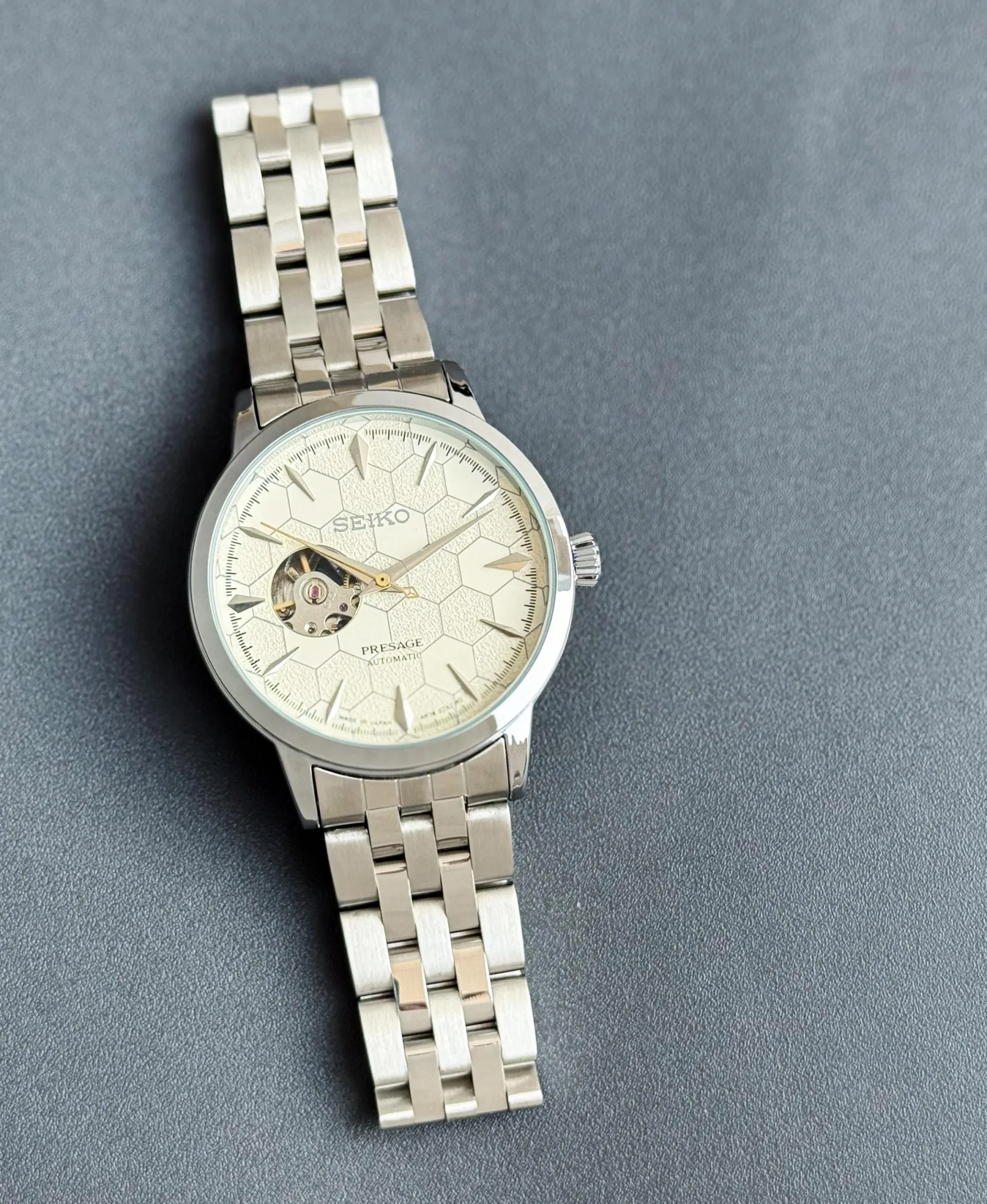 SEIKO PROSPEX 7AA PREMIUM AUTOMATIC WHITE DIAL - Image 3