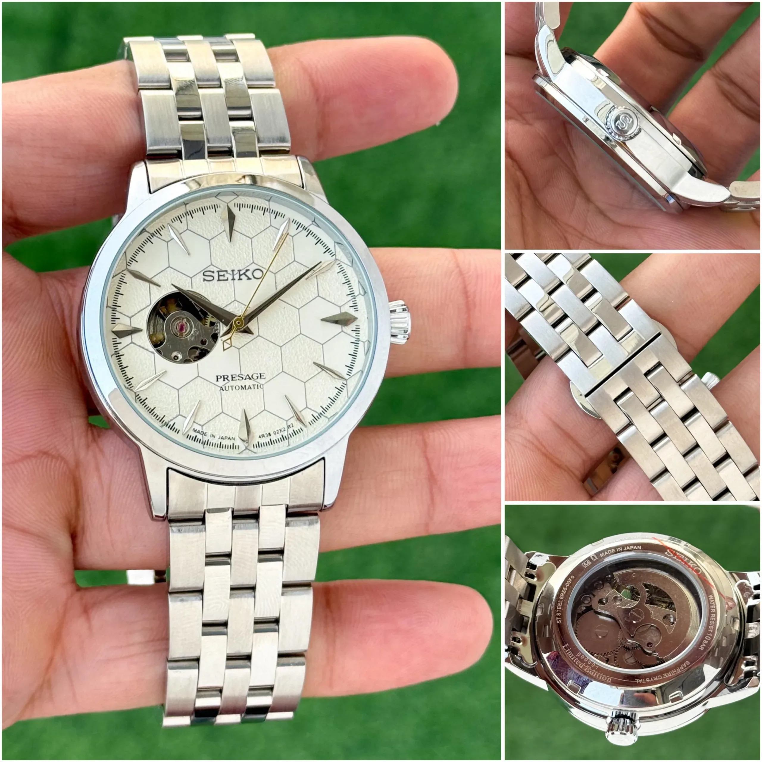 SEIKO PROSPEX 7AA PREMIUM AUTOMATIC WHITE DIAL - Image 4