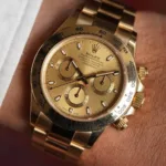 ROLEX OYSTER PERPETUAL DAYTONA AUTOMATIC GOLDEN DIAL - Image 2