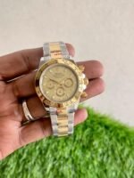 ROLEX OYSTER PERPETUAL DAYTONA AUTOMATIC GOLDEN DIAL - Image 3