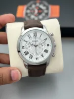 FOSSIL REDIUM DIAL 7AAA PREMIUM STAINLESS STEEL WHITE DIAL