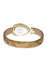 JUST CAVALLI DIVERSA SNAKE MOTHER OF PEARLS DIAL WITH GOLD - Image 2