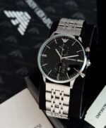 EMPORIO ARMANI MASTER 7AAA PREMIUM SLEEPING SLIM BLACK DIAL