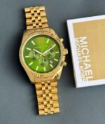 MICHAEL KORS MK 8551 GREEN DIAL 7A ORIGINAL - Image 3