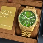 MICHAEL KORS MK 8551 GREEN DIAL 7A ORIGINAL