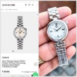 TISSOT DESIR CLASSIC STAINLESS STEEL WHITE DIAL - Image 4