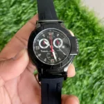 TISSOT T-RACE CHRONOGRAPH BLACK QUARTZ MOVEMENT