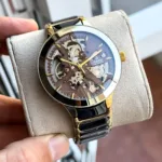 RADO CENTRIX AUTOMATIC OPEN HEART JUBILE SKELETON BROWN DIAL - Image 4