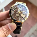 RADO CENTRIX AUTOMATIC OPEN HEART JUBILE SKELETON BROWN DIAL - Image 3