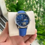 TAG HEUER DAY & DATE STAINLESS STEEL BLUE DIAL AUTOMATIC