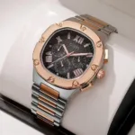GUESS CHRONOGRAPH STAINLESS STEEL BLACK ANALOG DIAL