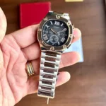 GUESS CHRONOGRAPH STAINLESS STEEL BLACK ANALOG DIAL - Image 3