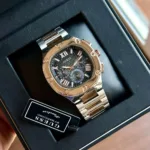 GUESS CHRONOGRAPH STAINLESS STEEL BLACK ANALOG DIAL - Image 4