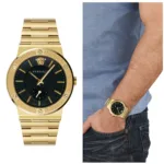 VERSACE GRECA LOGO-VI 7AA PREMIUM BLACK DIAL - Image 4