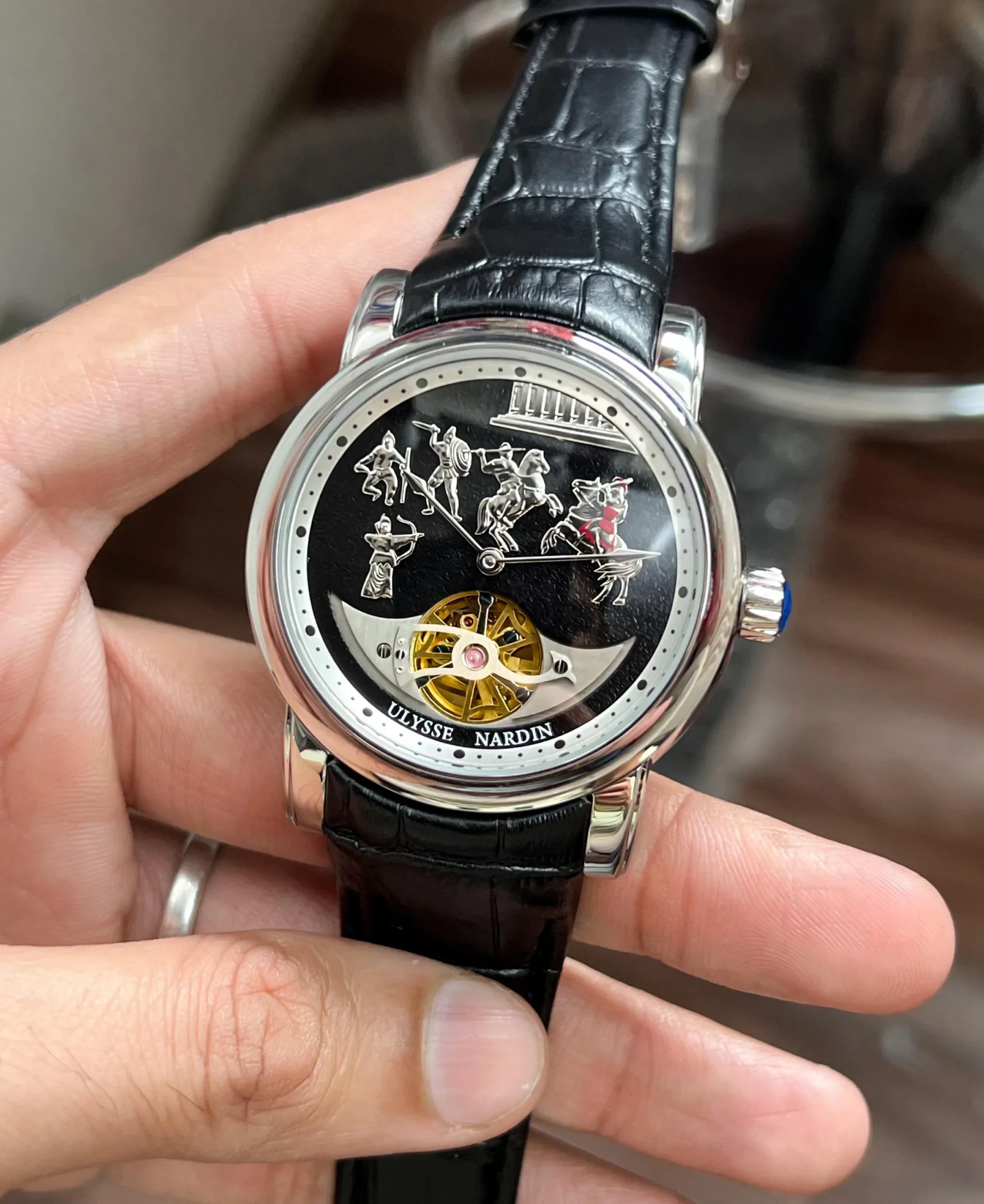 ULYSSES NARDIN ALEXANDER THE GREAT 10AA ULTRA PREMIUM AUTOMATIC - Image 2