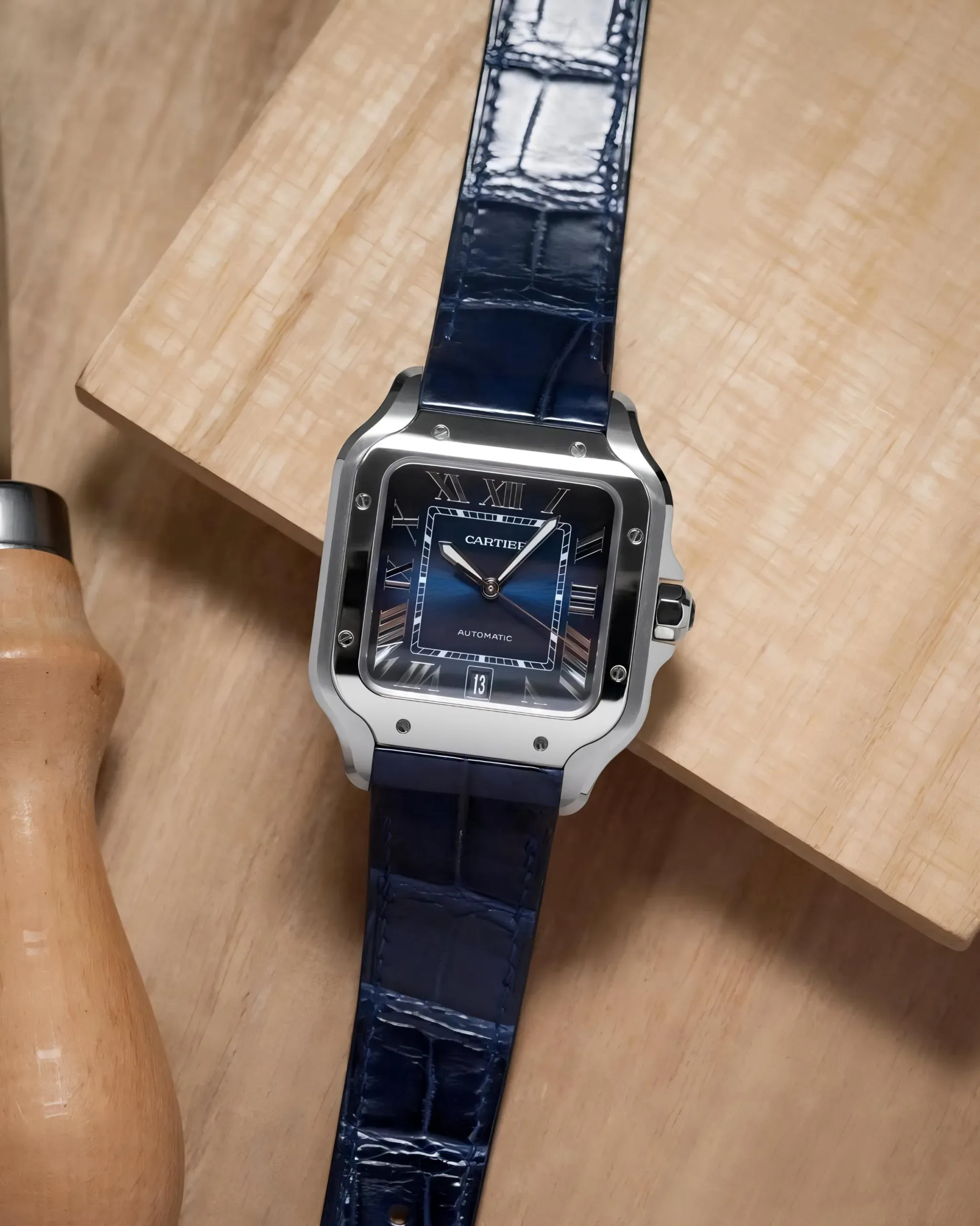 CARTIER DE SANTOS GEOMETRIC SHAPE 7AA ULTRA PREMIUM AUTOMATIC - Image 4