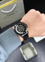 FOSSIL MODERN AUTOMATIC BLACK & WHITE DIAL - Image 3