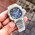 GUESS ANALOG BLUE CHRONOGRAPH DIAL STAINLESS STEEL - Image 4