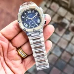 GUESS ANALOG BLUE CHRONOGRAPH DIAL STAINLESS STEEL - Image 3