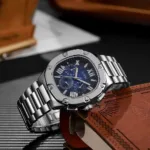 GUESS ANALOG BLUE CHRONOGRAPH DIAL STAINLESS STEEL - Image 2