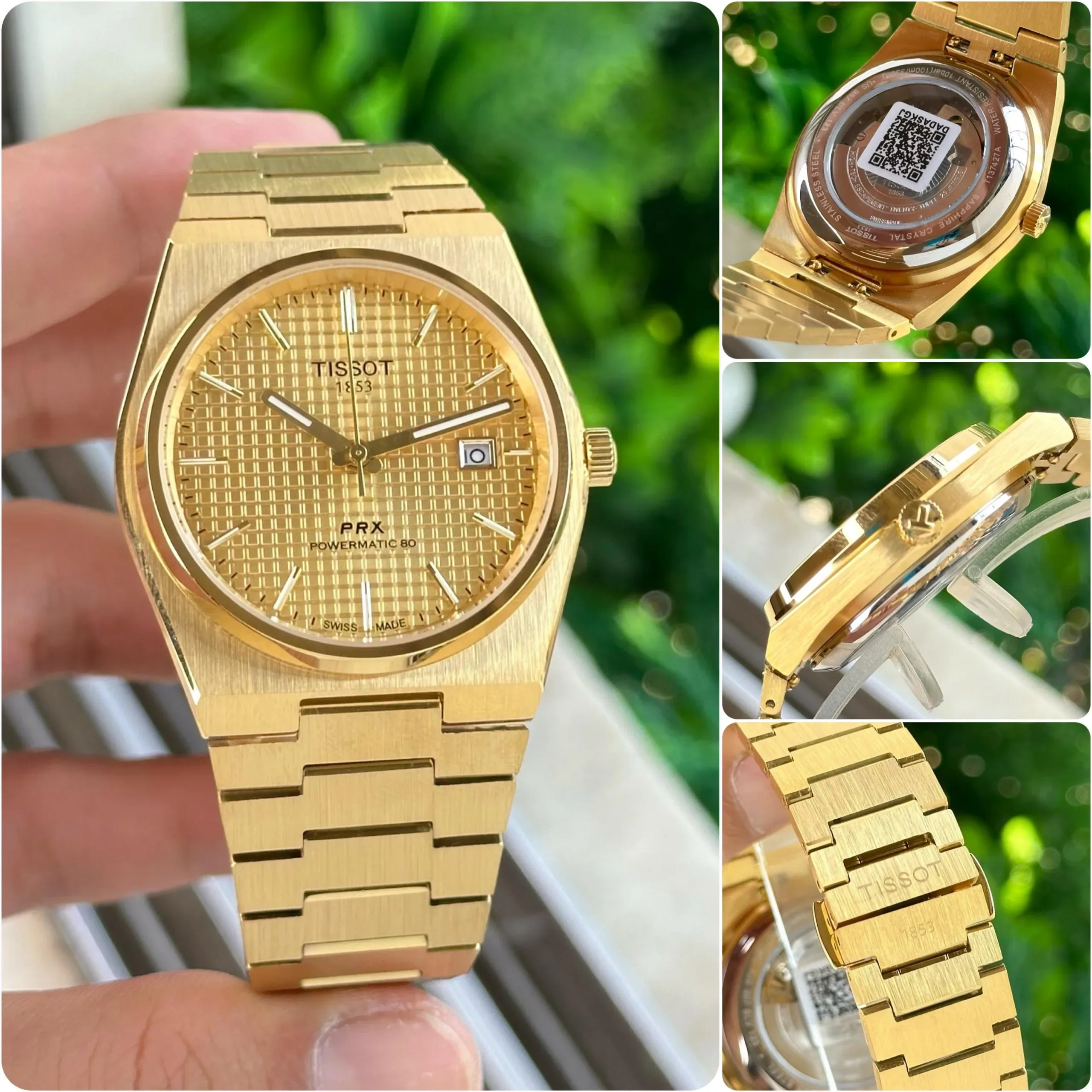 TISSOT PRX POWERMATIC 80 7AA ULTRA PREMIUM AUTOMATIC GOLDEN - Image 3