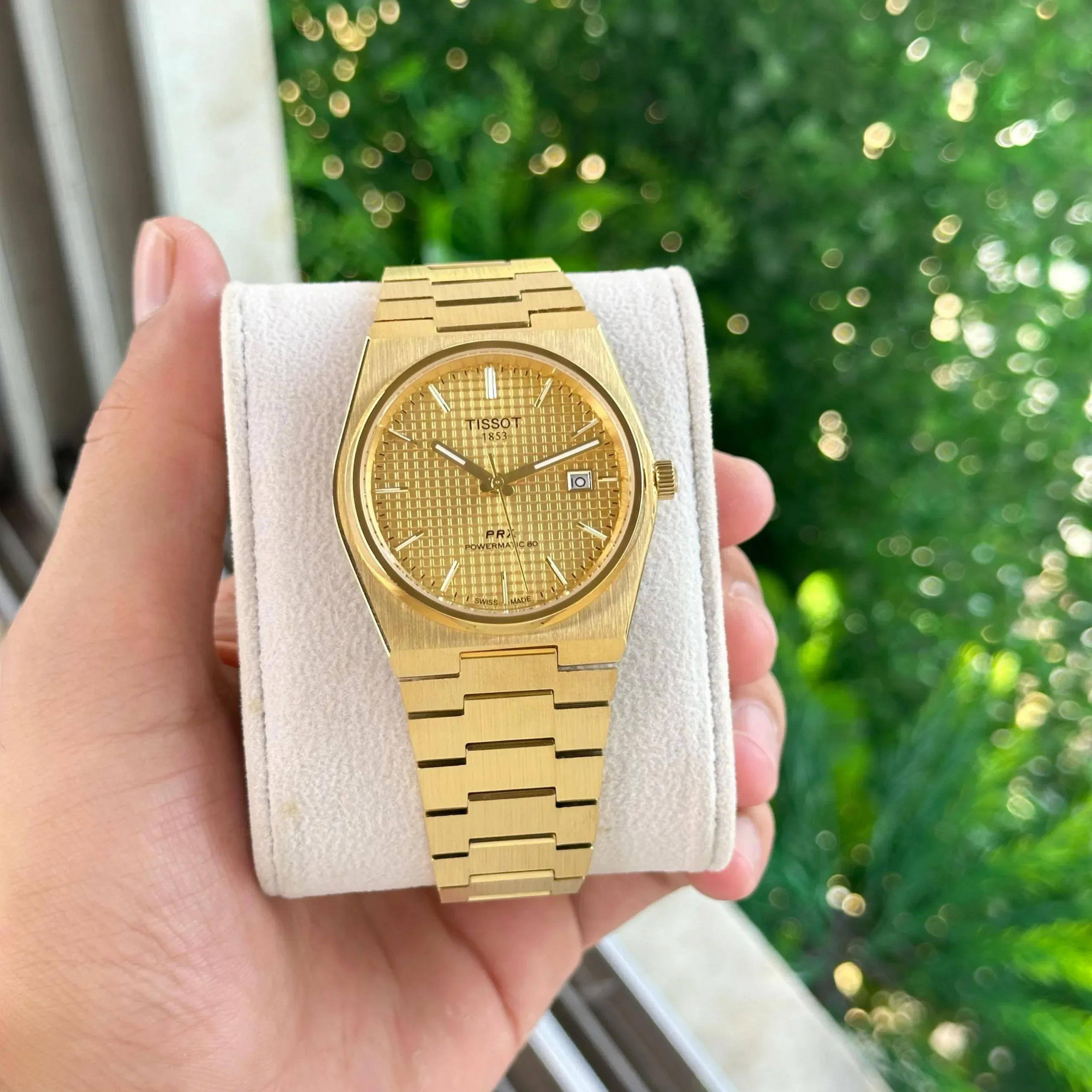 TISSOT PRX POWERMATIC 80 7AA ULTRA PREMIUM AUTOMATIC GOLDEN - Image 1
