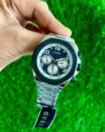 GUESS EMPIRE GW0489G1 STAINLESS STEEL BLACK DIAL - Image 4