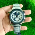 GUESS EMPIRE GW0489G1 STAINLESS STEEL BLACK DIAL