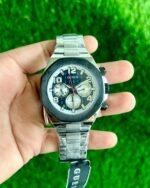 GUESS EMPIRE GW0489G1 STAINLESS STEEL BLACK DIAL