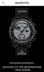 OMEGA X SWATCH SPEED MASTER MOONWATCH 7AA PREMIUM