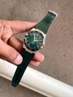 OMEGA CONSTELLATION CO-AXIAL GREEN DIAL AUTOMATIC - Image 6
