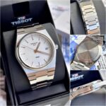 TISSOT PRX 7AA ULTRA PREMIUM STAINLESS STEEL WHITE DIAL - Image 4