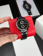 EMPORIO ARMANI AR  CLASSIC QUARTZ BLACK DIAL - Image 2