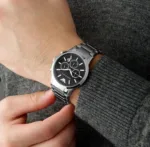 EMPORIO ARMANI STEEL CLASSIC 7AA PREMIUM BLACK DIAL - Image 3