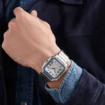 CARTIER SANTOS DE SWISS  WSSA0047 STAINLESS STEEL - Image 2