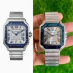 CARTIER SANTOS DE SWISS  WSSA0047 STAINLESS STEEL
