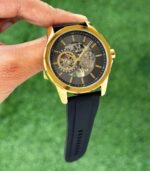 ARMANI EXCHANGE 7AAA ORIGINAL GREY AND GOLDEN DIAL  7AAA ORIGINAL - Image 3