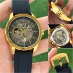 ARMANI EXCHANGE 7AAA ORIGINAL GREY AND GOLDEN DIAL  7AAA ORIGINAL - Image 4