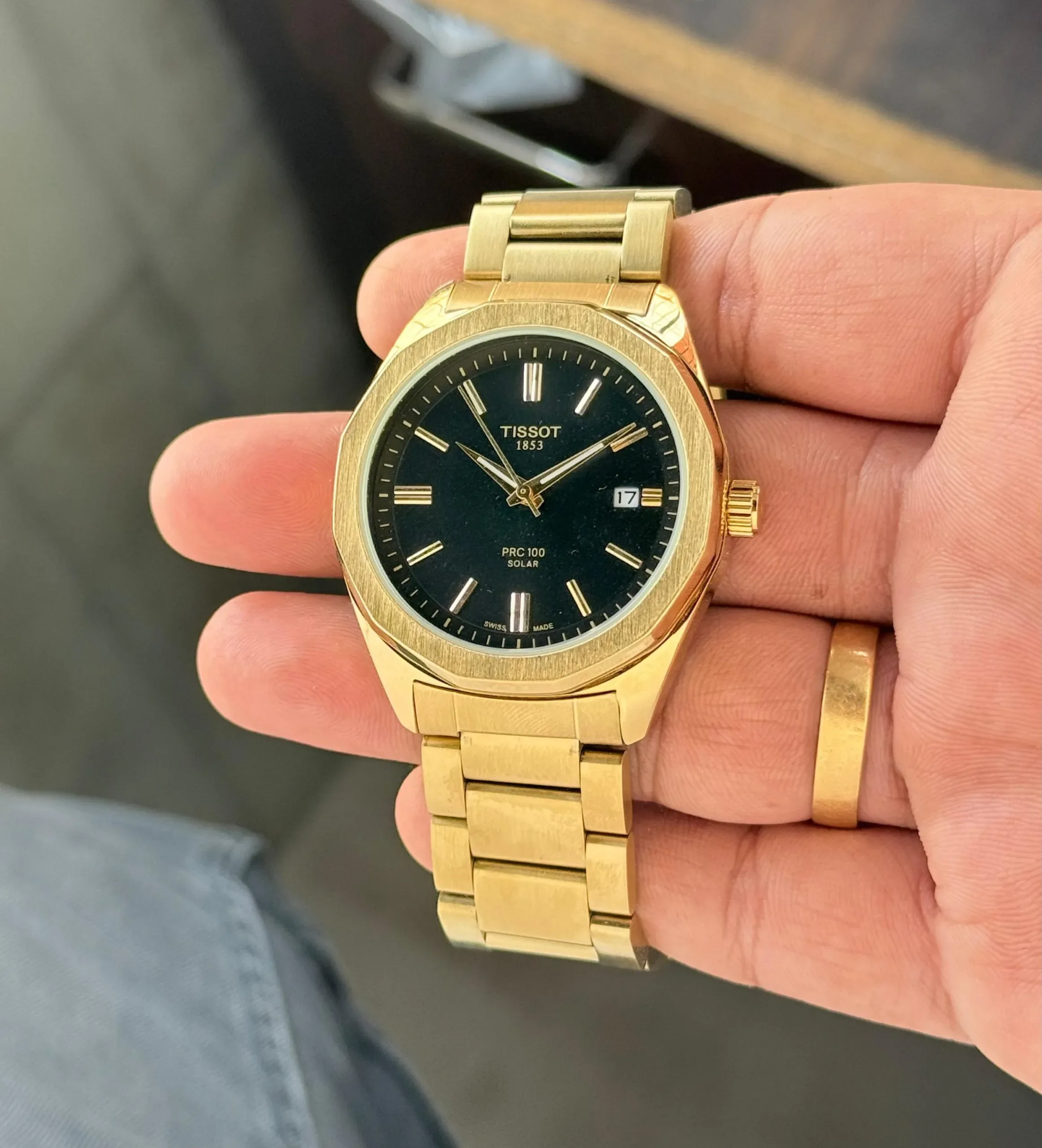 TISSOT PRC-100 SOLAR AUTOMATIC BACK OPEN - Image 1