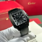 CARTIER SANTOS GEOMETRIC SHAPE 7AA PREMIUM BLACK