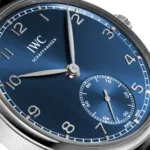 IWC SCHAFFHAUSEN PORTUGIESER AUTOMATIC BLUE - Image 4