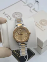VERSACE GRECA DOME VE2T00522 7AAA PREMIUM GOLDEN DIAL - Image 2