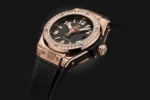 HUBLOT BIG BANG KING GOLD DIAMOND QUARTZ MOVEMENT BLACK DIAL - Image 2